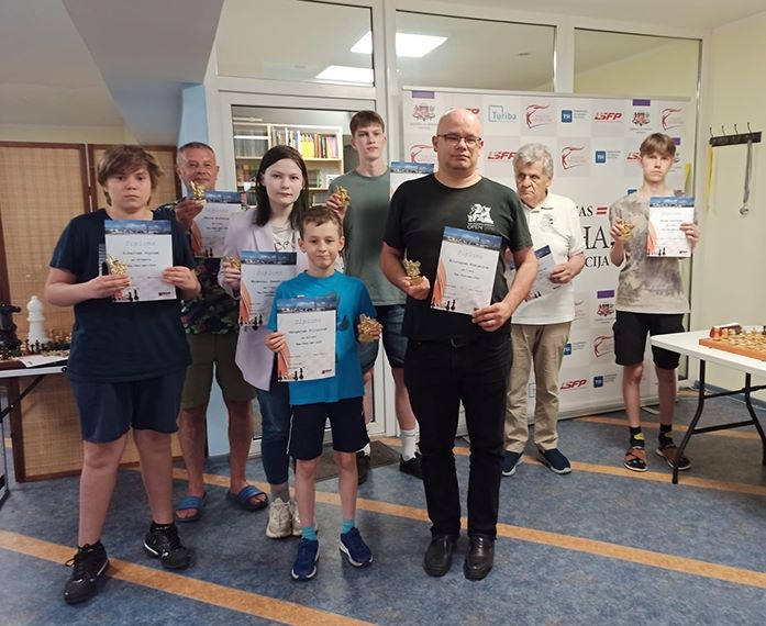 Riga Chess Open balvu saņēmēji