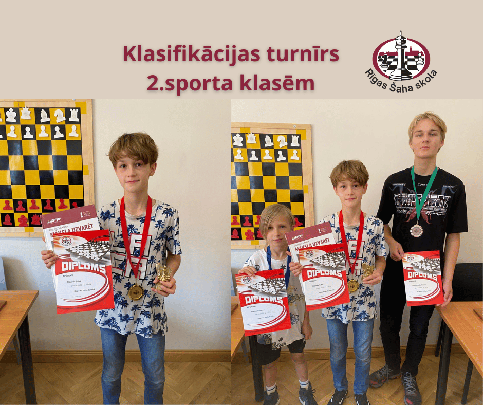 Klasifikācijas turnīrs 2.sporta klasēm