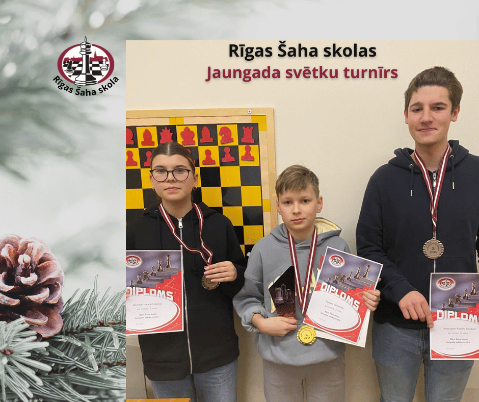 Rīgas Šaha skolas Jaungada svētku turnīrs