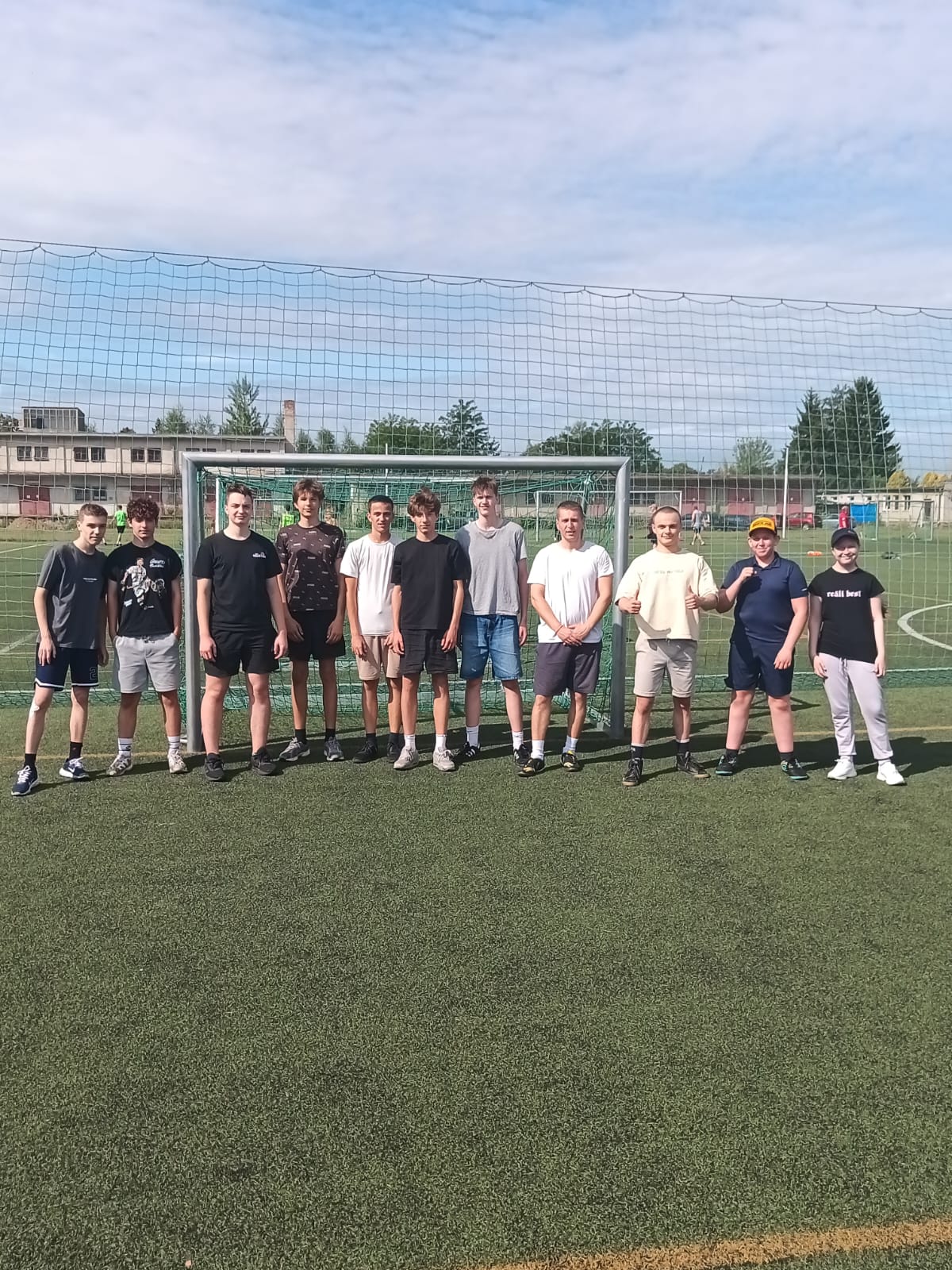 Latvijas šahisti futbola turnīrā Pardubicē