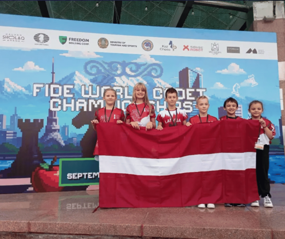 Latvijas jaunie šahisti pasaules čempionātā