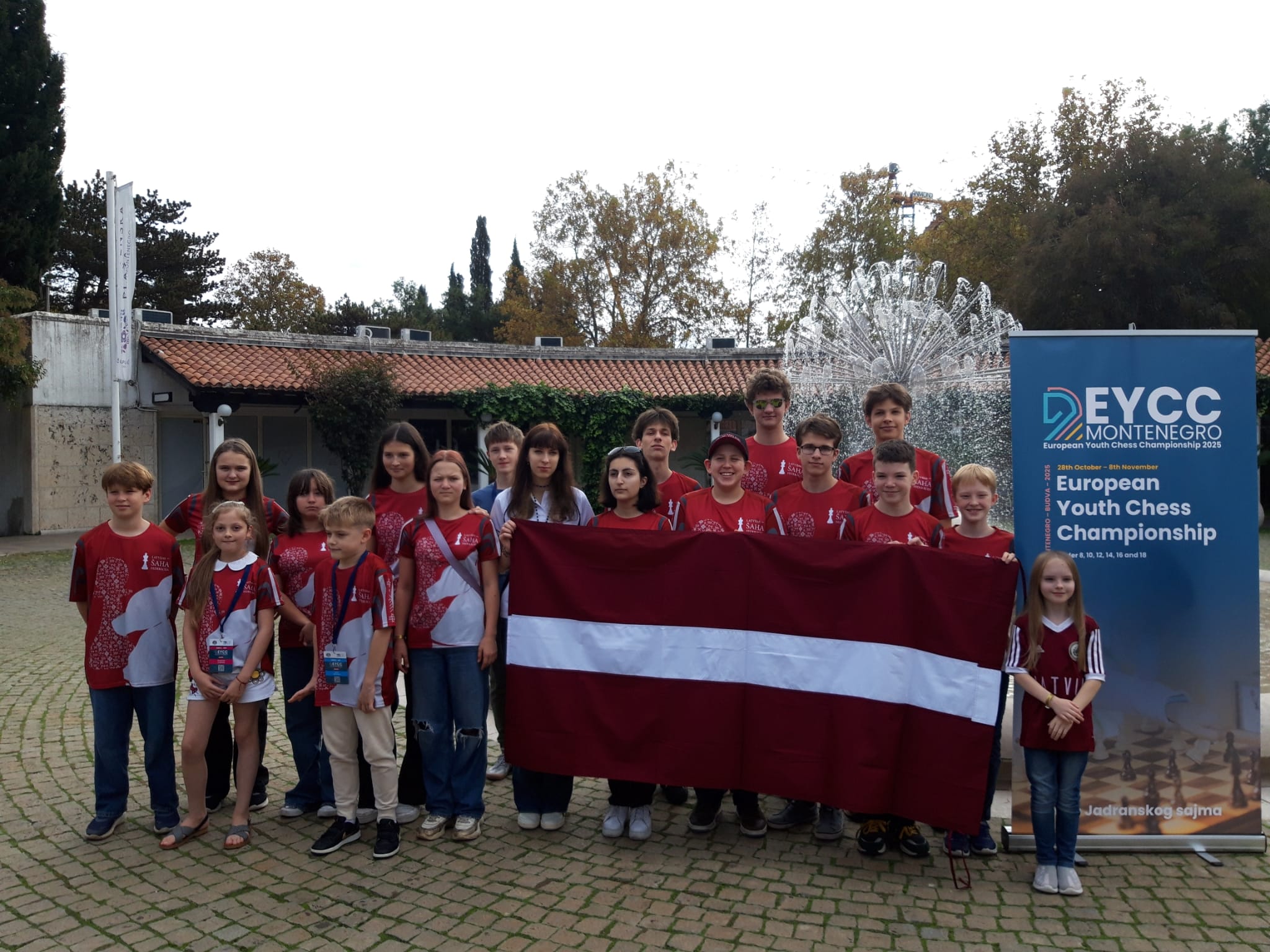 Latvijas izlase 2025.gada Eiropas jauniešu čempionātā Melnkalnē