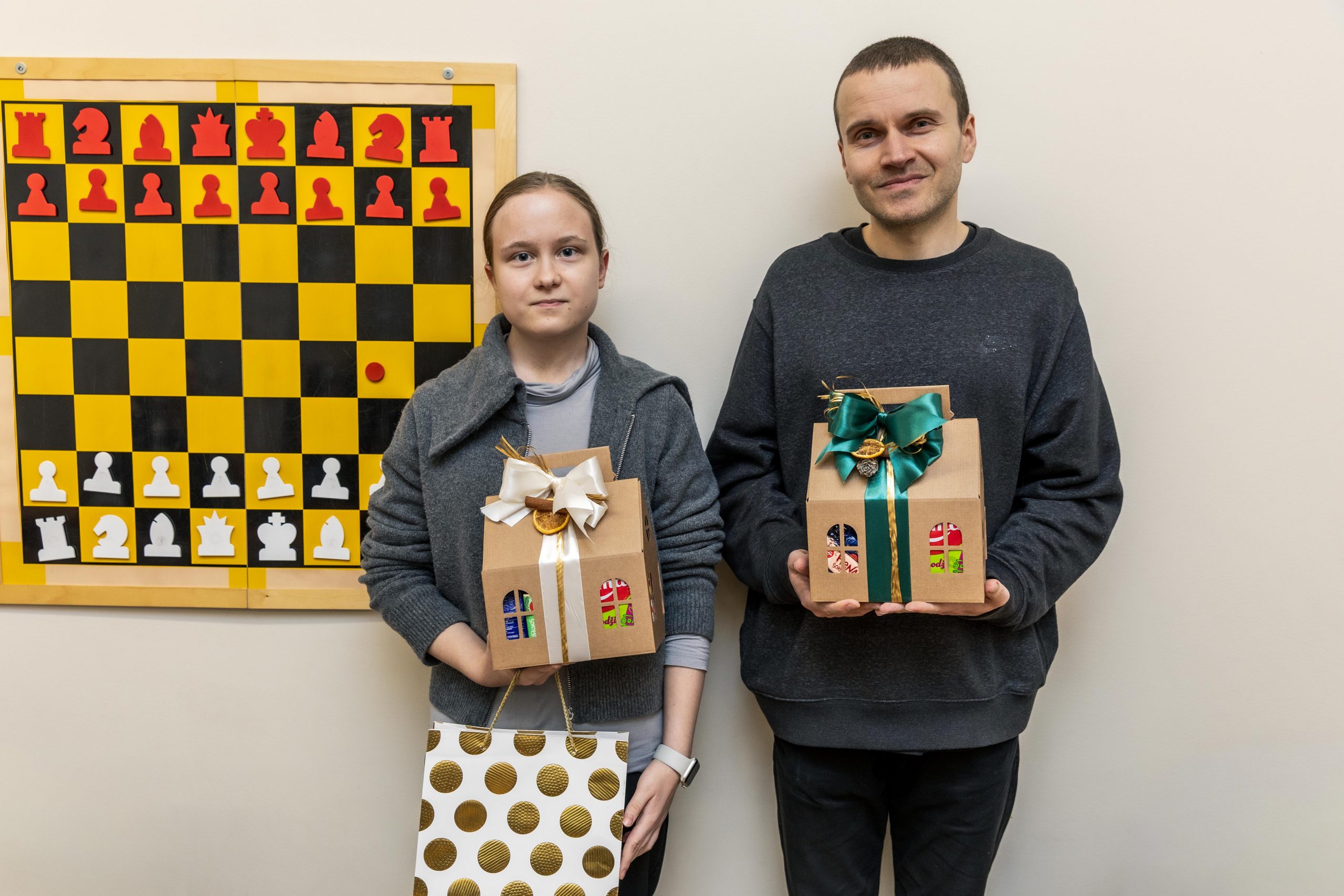 Marija Kuzņecova ar treneri Edgaru Unguru