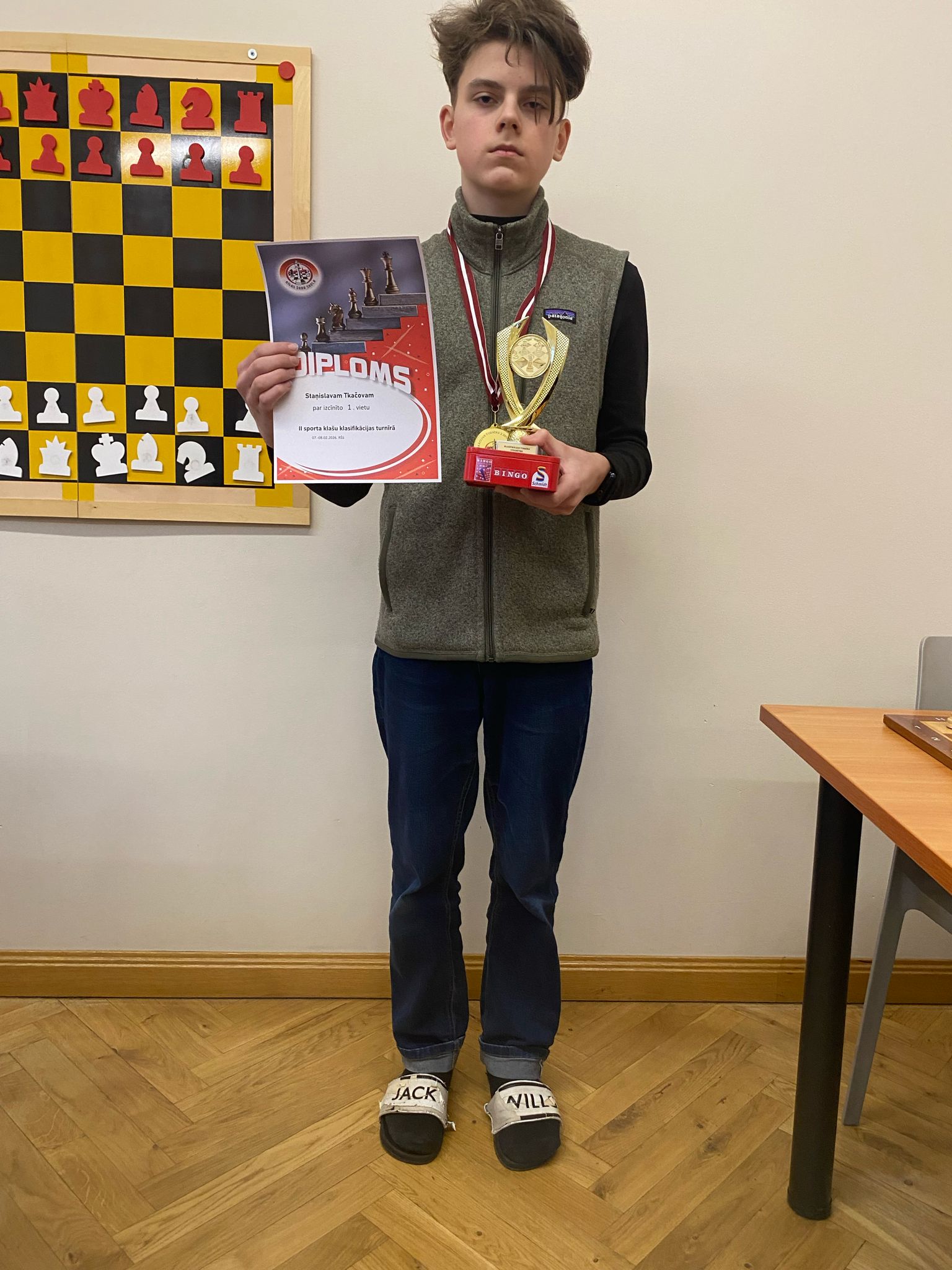 Turnīra uzvarētājs Staņislavs Tkačovs