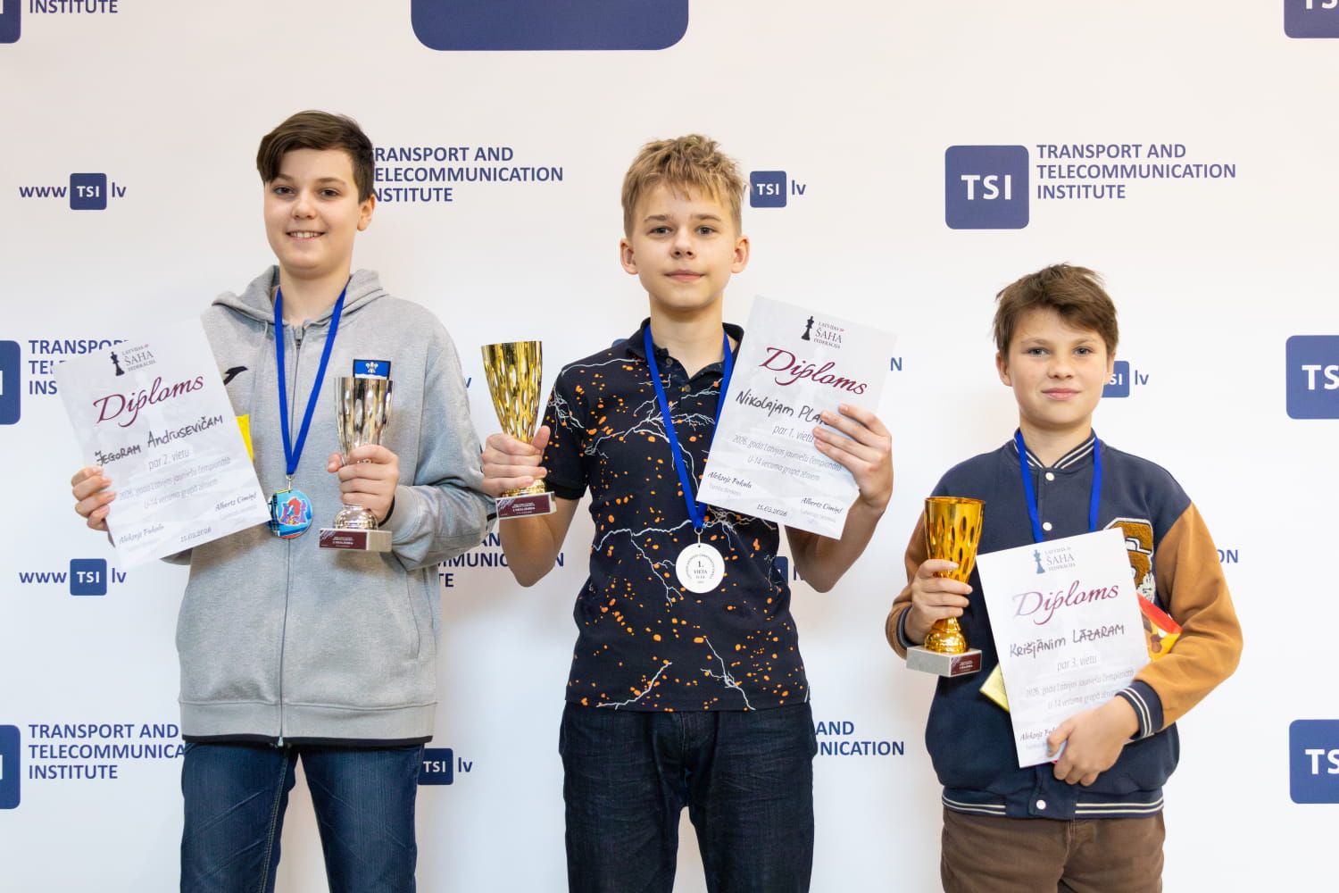 U-14 laureāti zēniem