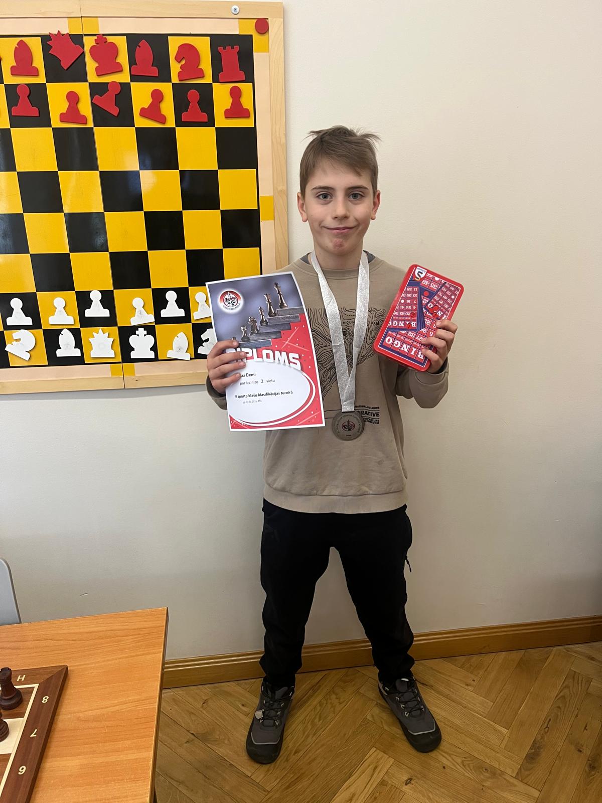 Turnīra 2.vietas ieguvējs