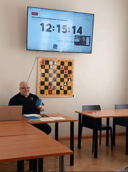 Semināra lektors Alberts Cimiņš