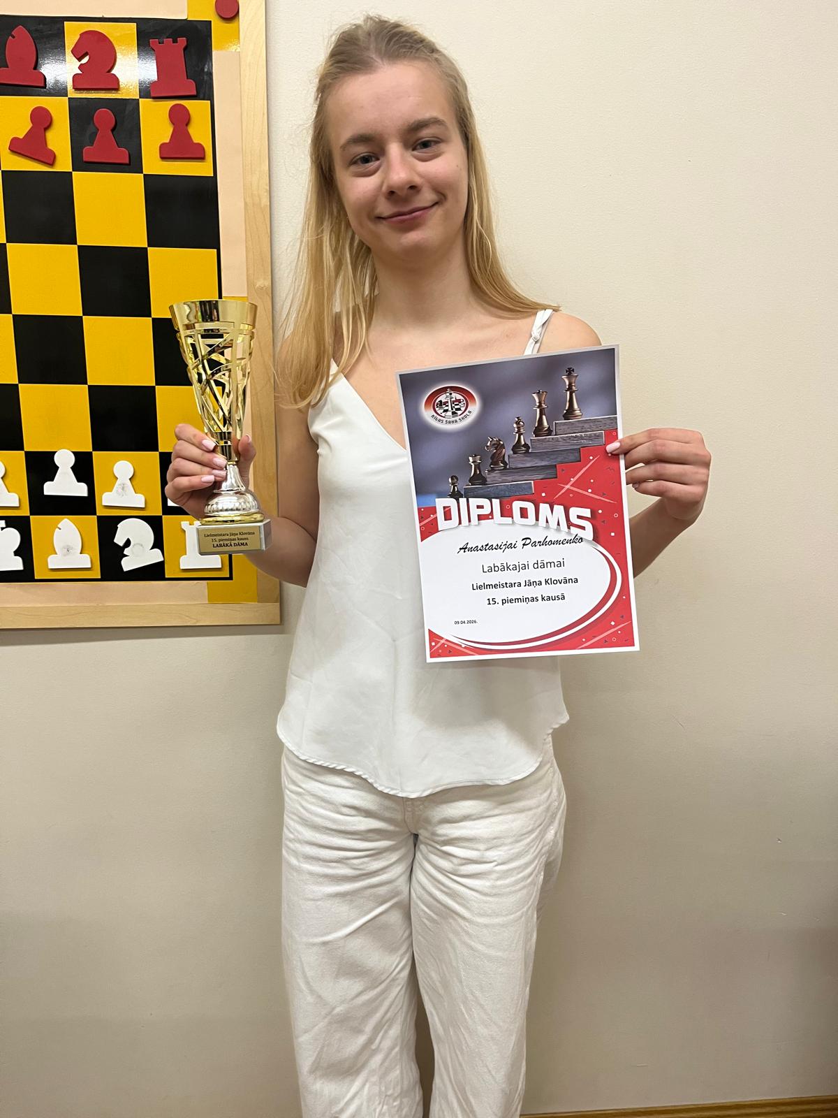 Labākās dāmas balvas ieguvēja