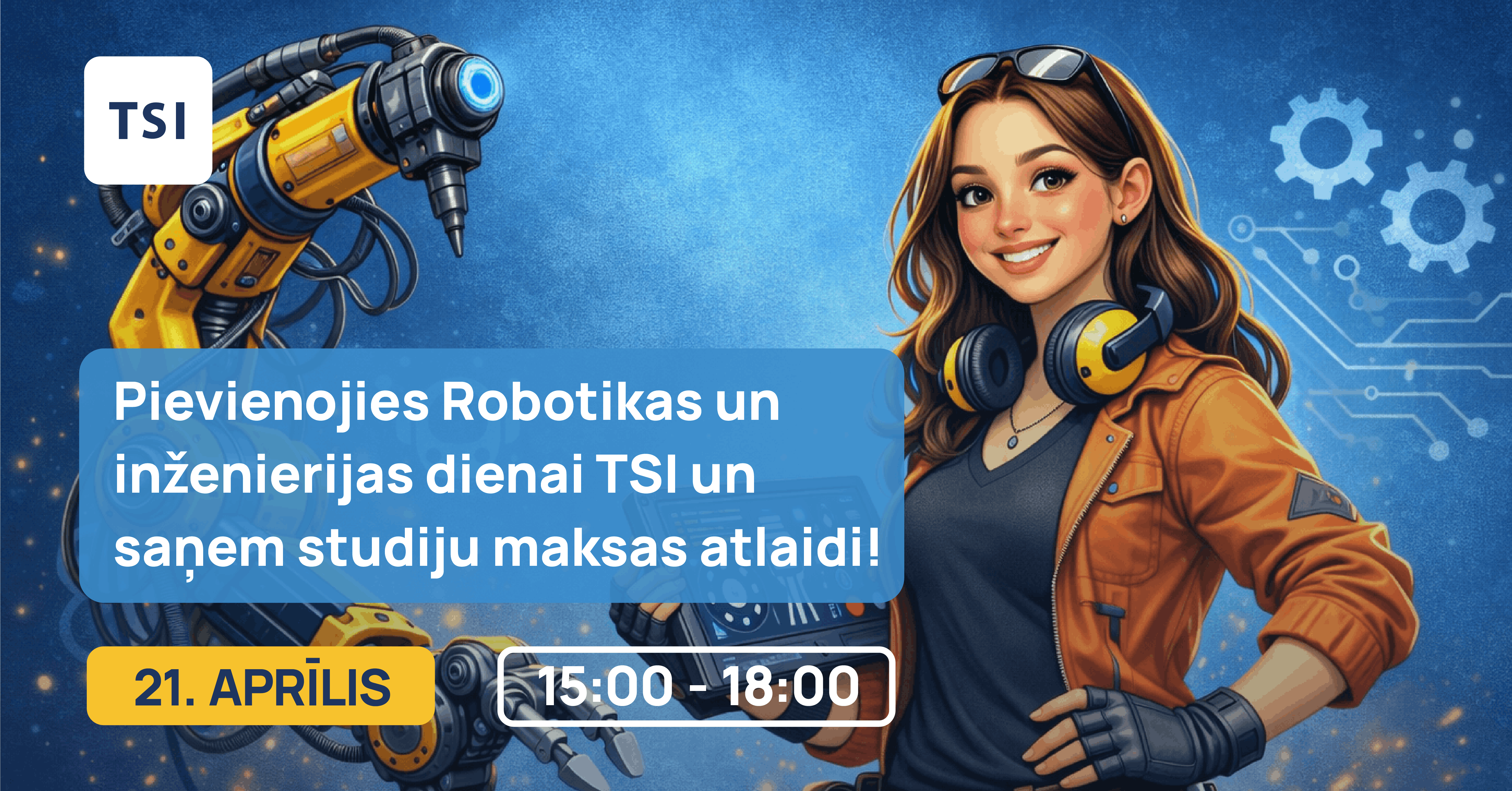 TSI Robotikas un inženierijas diena.