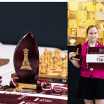 Latvijas čempione šahā Marija Kuzņecova