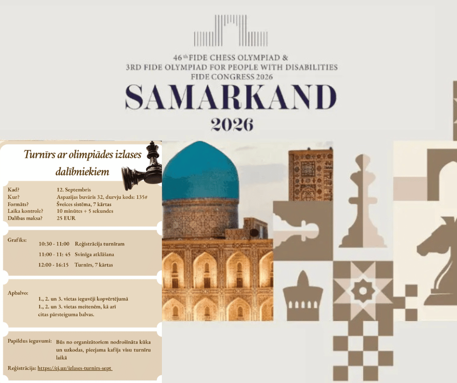 Pasaules šaha olimpiāde Samarkandā