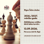 Mācību gada atklāšanas šaha turnīrs