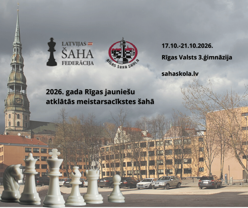 Rīgas jauniešu atklātās meistarsacīkstes šahā